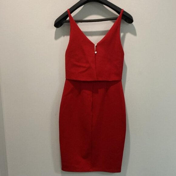 Mystic Red Midi Dress - Picture 12 of 16
